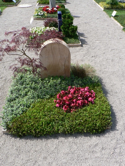 Sorge für den Begräbnisplatz in Lubny